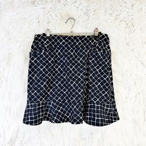 Tail Navy and White Checkered Skort